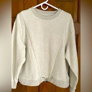 Varley drawstring-waist sweatshirt, sz L